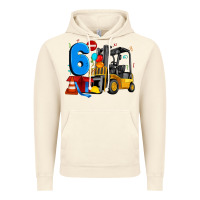 Vintage Artic forklift birthday six Vintage Hoodie - Artiststas