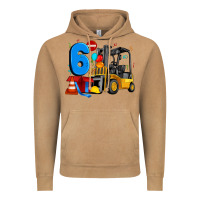Vintage Camel forklift birthday six Vintage Hoodie - Artiststas