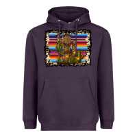 Plum Serape Cactus Heavyweight Hoodie - Bettercallsaul