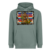 Sage Serape Cactus Heavyweight Hoodie - Bettercallsaul