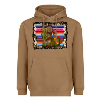 Toasted Coconut Serape Cactus Heavyweight Hoodie - Bettercallsaul