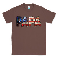 Chestnut American Papa Classic Tee - LillyAllenDesigns