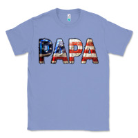 Colony Blue American Papa Classic Tee - LillyAllenDesigns