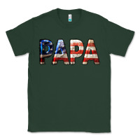 Sports Green American Papa Classic Tee - LillyAllenDesigns