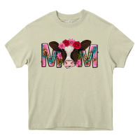 Mossy mom with cow mothers day Heavy Core Tee - texasbilliewilder