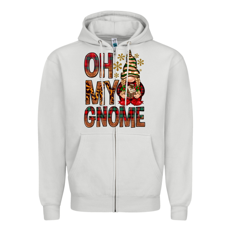 Oh My Gnome Zipper Hoodie by NancyCooperArtShop | Teevron