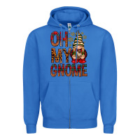 True Royal Oh my gnome Zipper Hoodie - NancyCooperArtShop