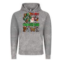 Cloud Rock merry christmas paws with santa Vintage Hoodie - AdoDesignShop