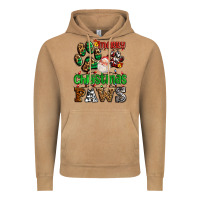 Vintage Camel merry christmas paws with santa Vintage Hoodie - AdoDesignShop
