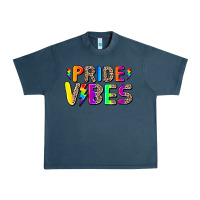 Midnight Navy prıde vıbes Urban Heavy Tee - AdoDesignShop