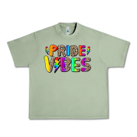 Oil Green prıde vıbes Urban Heavy Tee - AdoDesignShop
