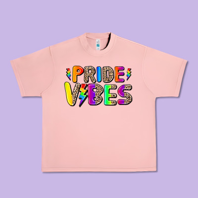 Prıde Vıbes Urban Heavy Tee Designed By Adodesignshop