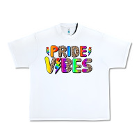 White prıde vıbes Urban Heavy Tee - AdoDesignShop