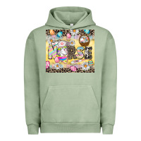 Pigment Oil Green Easter Nurse Easter Day Urban Hoodie - CowGirlArtShop