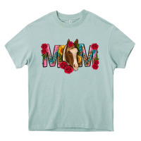 Arona mom with horse mothers day Heavy Core Tee - texasbilliewilder