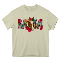 Mossy mom with horse mothers day Heavy Core Tee - texasbilliewilder
