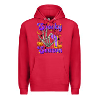 Cardinal Spooky Season On Premium Hoodie - texasbilliewilder