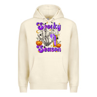Sandshell Spooky Season On Premium Hoodie - texasbilliewilder