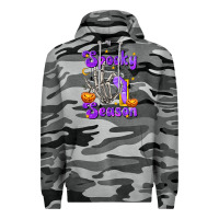 Slate Camo Spooky Season On Premium Hoodie - texasbilliewilder