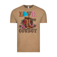 Vintage Coffee valentines day love my cowboy Vintage Tee - AdoDesignShop