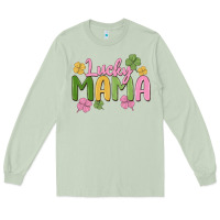 Matcha lucky mama Long Sleeve Tee - MaliasSmallBusiness
