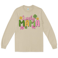 Mushroom lucky mama Long Sleeve Tee - MaliasSmallBusiness