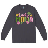 Smoke lucky mama Long Sleeve Tee - MaliasSmallBusiness