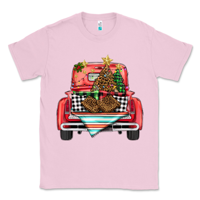 Christmas Truck Classic Tee by BarkalooDesign | Teevron