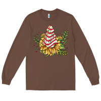 Chestnut little debbie tree cakes sunflower Long Sleeve Tee - JahusDesignShop