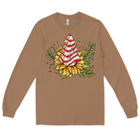 Toasted Coconut little debbie tree cakes sunflower Long Sleeve Tee - JahusDesignShop