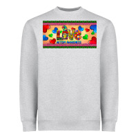 Heather Grey love autism awareness license plate template Heavyweight Sweatshirt - BarkalooDesign