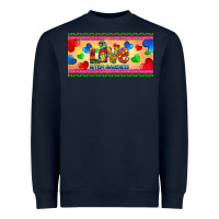 Navy love autism awareness license plate template Heavyweight Sweatshirt - BarkalooDesign