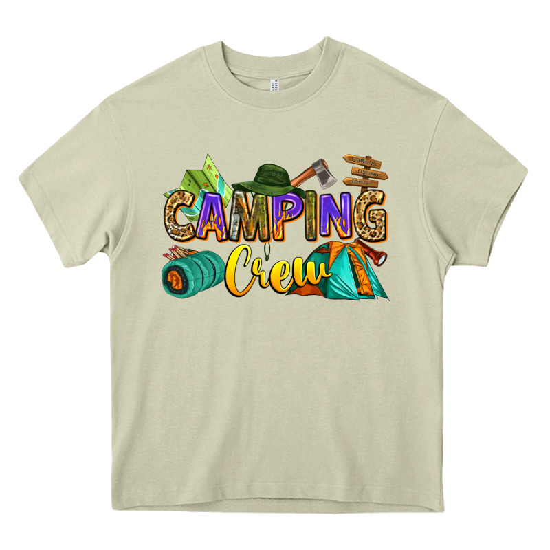 Camping Crew Heavy Core Tee by Zillion Design Studio | Teevron