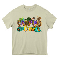 Mossy camping crew Heavy Core Tee - Zillion Design Studio