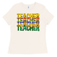 Bone teacher teacher teacher Ladies Tee - texasbilliewilder