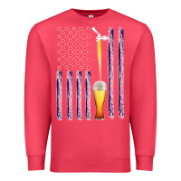 Cardinal American Flag Beer Premium Sweatshirt - Bettercallsaul