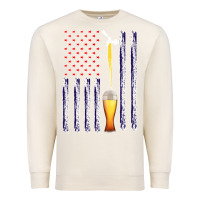 Sandshell American Flag Beer Premium Sweatshirt - Bettercallsaul