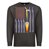 Smoke American Flag Beer Premium Sweatshirt - Bettercallsaul