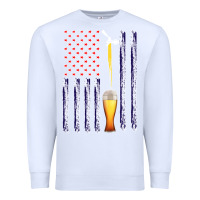 White American Flag Beer Premium Sweatshirt - Bettercallsaul