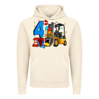 Vintage Artic forklift birthday four Vintage Hoodie - Artiststas