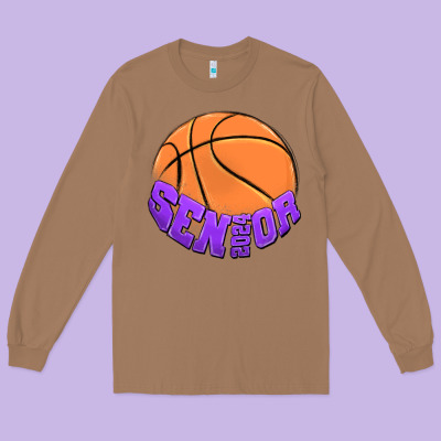 Senıor 2024 Long Sleeve Tee Designed By Maliassmallbusiness