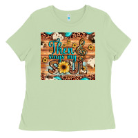 Then Sings My Soul Treble Clef Ladies Tee | Teevron
