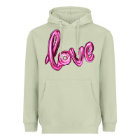 Matcha valentine's day love balloon Heavyweight Hoodie - RanaPortraitStore