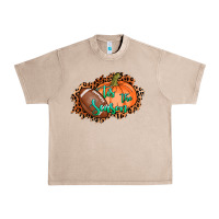 French Oak tis the season football pumpkin Urban Heavy Tee - AdoDesignShop