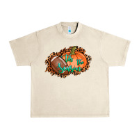 Sandshell tis the season football pumpkin Urban Heavy Tee - AdoDesignShop
