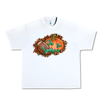 White tis the season football pumpkin Urban Heavy Tee - AdoDesignShop