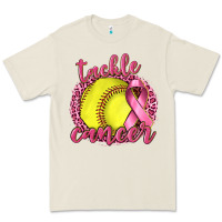 Bone Tackle Cancer Softball Premium Tee - texasbilliewilder