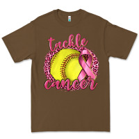 Cacao Tackle Cancer Softball Premium Tee - texasbilliewilder