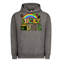 Pigment Tornado Lucky dog St. Patrick's Day Urban Hoodie - CowGirlArtShop