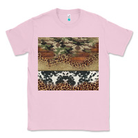 Bubblegum Pink cowhide leopard camouflage Classic Tee - Jasminsmagicworld